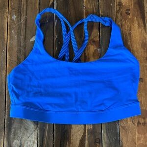 Lululemon Athletica Vibrant Blue Sports Bra